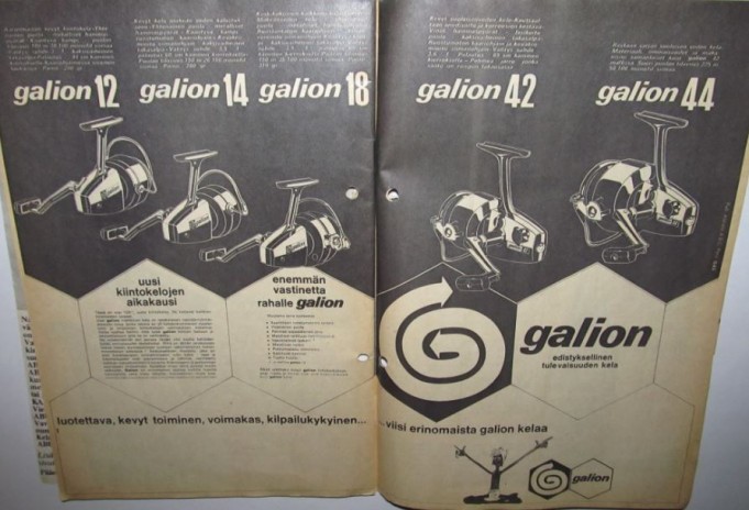 Galion Metsästys ja kalastus lehdessä...toukokuu 1971.....JPG