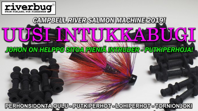 Uusi RiverBug Intukkabugi! #putkiperhot #riverbug #tornionjoki #tubeflue