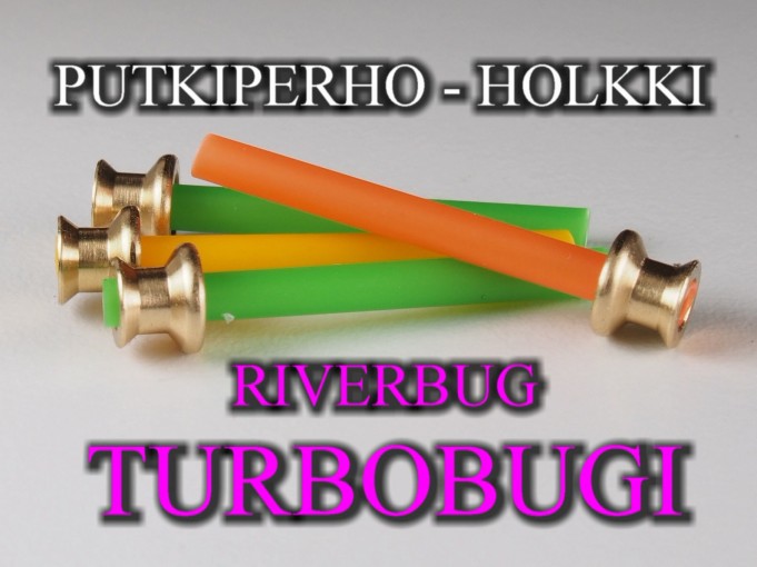 Turbobugit painavampien perhojen sidontaan! #putkiperhot #riverbug