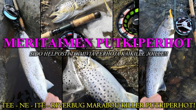 RiverBug Marabou Killerit on toiminu meritaimenelle klassisilla välineillä! #putkiperhot #riverbug #meritaimen