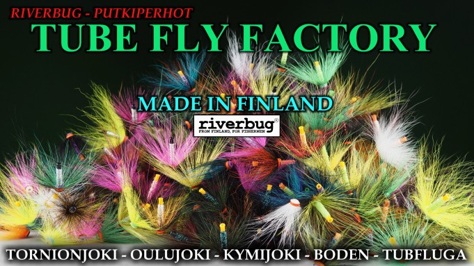 Tube Fly Factory - Suomessa sidotut putkiperhot RiverBug Outletista! #putkiperhot #riverbug #madeinfinland