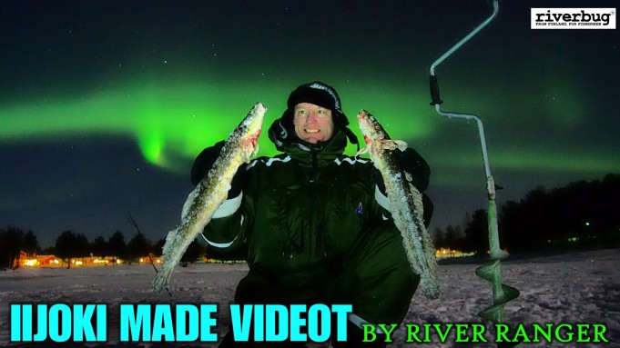 Revontulet Iijoki madepilkillä - River Ranger. #iijoki #made #revontulet